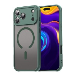 Pouzdro Techsuit HaloFrost II MagSafe pro iPhone 17 Pro Max zelené