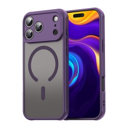 Pouzdro Techsuit HaloFrost II MagSafe pro iPhone 17 Pro Max fialové