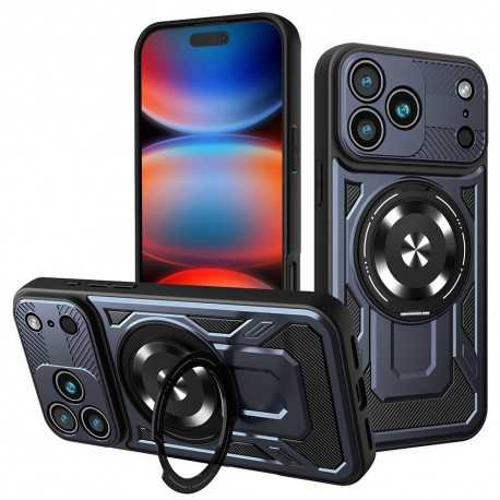 Techsuit RuggedCam odolné pouzdro pro iPhone 17 Pro Max modré