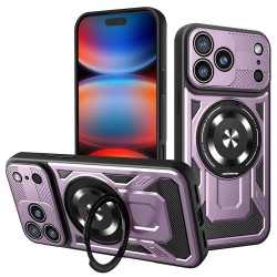 Techsuit RuggedCam odolné pouzdro pro iPhone 17 Pro Max fialové