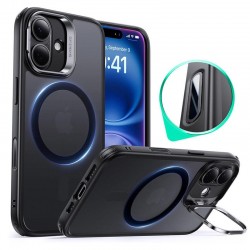 ESR Classic Hybrid HaloLock Kickstand pouzdro pro iPhone 16 frosted black