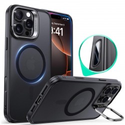 ESR Classic Hybrid HaloLock Kickstand pouzdro pro iPhone 16 Pro frosted black