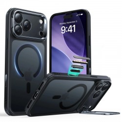 ESR Classic Hybrid HaloLock Kickstand pouzdro pro iPhone 17 Pro frosted black
