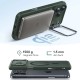 ESR Classic Hybrid HaloLock Kickstand pouzdro pro iPhone 17 Pro frosted green