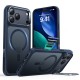 ESR Classic Hybrid HaloLock Kickstand pouzdro pro iPhone 17 Pro Max frosted blue