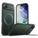 ESR Classic Hybrid HaloLock Kickstand pouzdro pro iPhone 17 Air frosted green