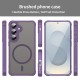 Pouzdro Techsuit HaloFrost II MagSafe pro Samsung Galaxy S25 FE fialové