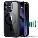 ESR Classic Hybrid HaloLock MagSafe pouzdro + tvrzené sklo pro iPhone 17 černé
