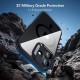 ESR Classic Hybrid HaloLock MagSafe pouzdro + tvrzené sklo pro iPhone 17 černé