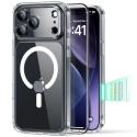 ESR Classic Hybrid HaloLock MagSafe pouzdro + tvrzené sklo pro iPhone 17 Pro Max čiré