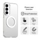 Pouzdro Techsuit CandyCase MagSafe pro Samsung Galaxy S25 FE bílé