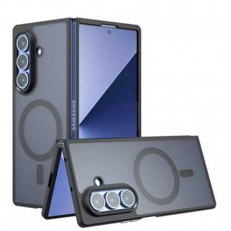 Zadní kryt Techsuit PureFrost MagSafe pro Samsung Galaxy Z Fold7 černý