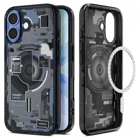 Kryt Spigen Ultra Hybrid Zero One MagSafe pro iPhone 17 černý