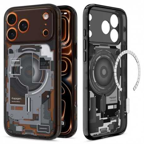 Kryt Spigen Ultra Hybrid Zero One MagSafe pro iPhone 17 Pro černý