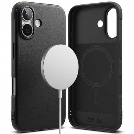 Kryt Ringke Onyx MagSafe pro iPhone 16 Plus černý