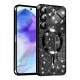 Luxury Glitter MagSafe pouzdro pro Samsung Galaxy A55 5G černé