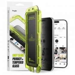 Ringke Easy Slide zatmavovací tvrzené sklo s aplikátorem pro iPhone 17 (2ks)