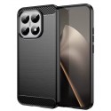 Silikonové pouzdro Carbon Case pro Xiaomi 15T černé