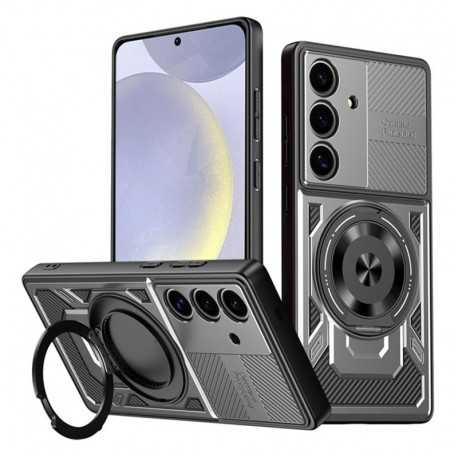 Techsuit RuggedCam odolné pouzdro pro Samsung Galaxy S25 FE šedé