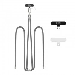 Tech-Protect C7S Rope Crossbody šňůrka na mobil šedá