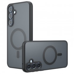 Zadní kryt Techsuit PureFrost MagSafe pro Samsung Galaxy S25 FE černý