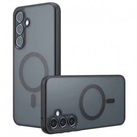 Zadní kryt Techsuit PureFrost MagSafe pro Samsung Galaxy S25 FE černý