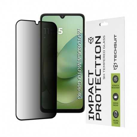 Techsuit 111D Anti-Spy zatmavovací tvrzené sklo 9H pro Motorola Moto G06