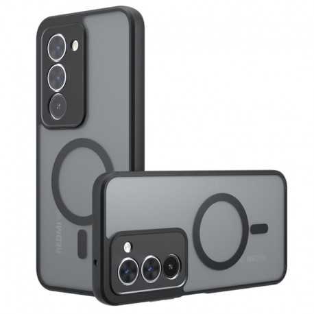 Zadní kryt Techsuit PureFrost MagSafe pro Xiaomi Redmi 15 černý