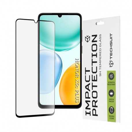 Techsuit 111D Full Cover ochranné tvrzené sklo pro Honor X5c Plus černé