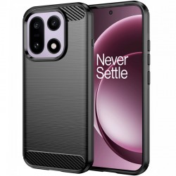Silikonové pouzdro Carbon Case pro OnePlus 15 černé