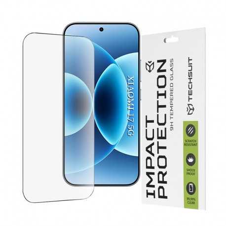 Techsuit 111D Full Cover ochranné tvrzené sklo pro Xiaomi 17 černé