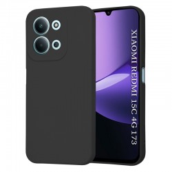 Techsuit silikonové pouzdro pro Xiaomi Redmi 15C / Poco C85 černé