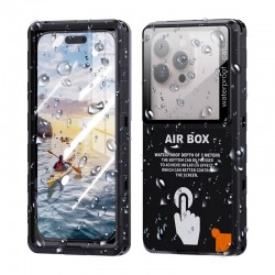 Shellbox Waterproof univerzální vodotěsné pouzdro IP68 pro telefony do 6.9" černé