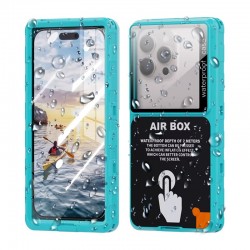 Shellbox Waterproof univerzální vodotěsné pouzdro IP68 pro telefony do 6.9" modré