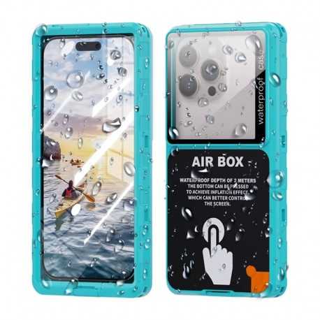 Shellbox Waterproof univerzální vodotěsné pouzdro IP68 pro telefony do 6.9" modré