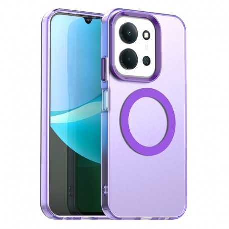 Pouzdro Techsuit CandyCase MagSafe pro Xiaomi Redmi 15C / Poco C85 fialové