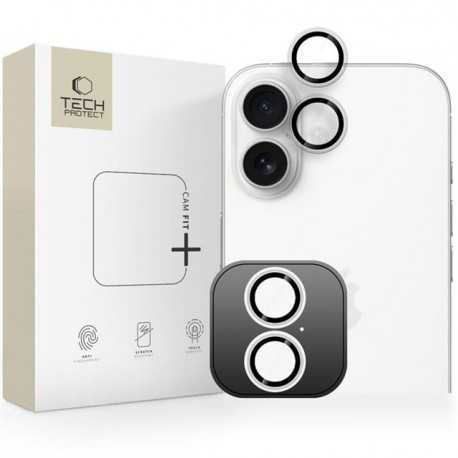 Tvrzené sklo na kameru Tech-Protect Camring Pro+ iPhone 17 čiré