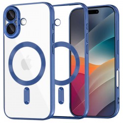 Techsuit Luxury Crystal MagSafe pro iPhone 17 modrý