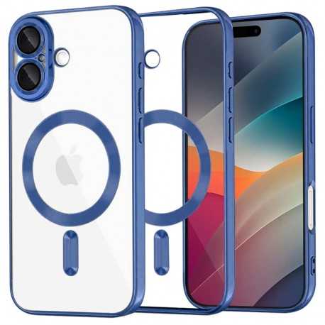 Techsuit Luxury Crystal MagSafe pro iPhone 17 modrý