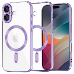 Techsuit Luxury Crystal MagSafe pro iPhone 17 fialový