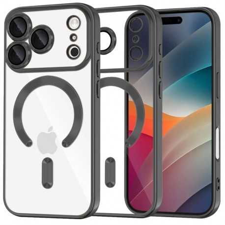 Techsuit Luxury Crystal MagSafe pro iPhone 17 Pro černý