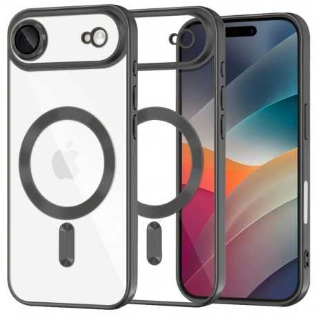 Techsuit Luxury Crystal MagSafe pro iPhone Air černý