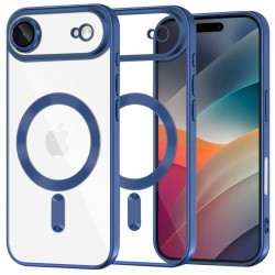 Techsuit Luxury Crystal MagSafe pro iPhone Air modrý