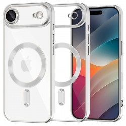 Techsuit Luxury Crystal MagSafe pro iPhone Air stříbrný