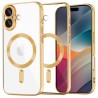 Techsuit Luxury Crystal MagSafe pro iPhone 16 zlatý