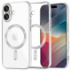 Techsuit Luxury Crystal MagSafe pro iPhone 16 stříbrný