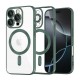 Techsuit Luxury Crystal MagSafe pro iPhone 16 Pro Max zelený