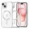 Techsuit Luxury Crystal MagSafe pro iPhone 15 stříbrný