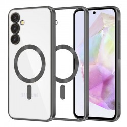 Techsuit Luxury Crystal MagSafe pro Samsung Galaxy A35 5G černý