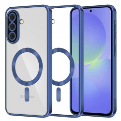 Techsuit Luxury Crystal MagSafe pro Samsung Galaxy A36 5G / A56 5G modrý